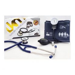 Kit Tensiómetro Fonendoscopio Luxury azul