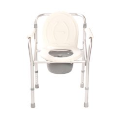 Silla Sanitaria Plegable en Aluminio