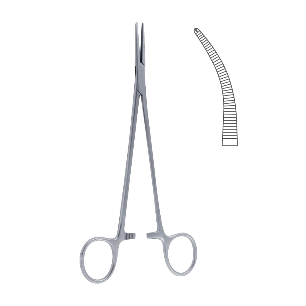 Pinza Hemostática Fina Halsted-Mosquito Curva 12cm Lawton 06-0121 1