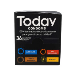 Preservativos Today caja 36 condones surtidos 2